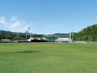 Forest Sports Park baseball field of Heisei, Usa-shi Reiwa